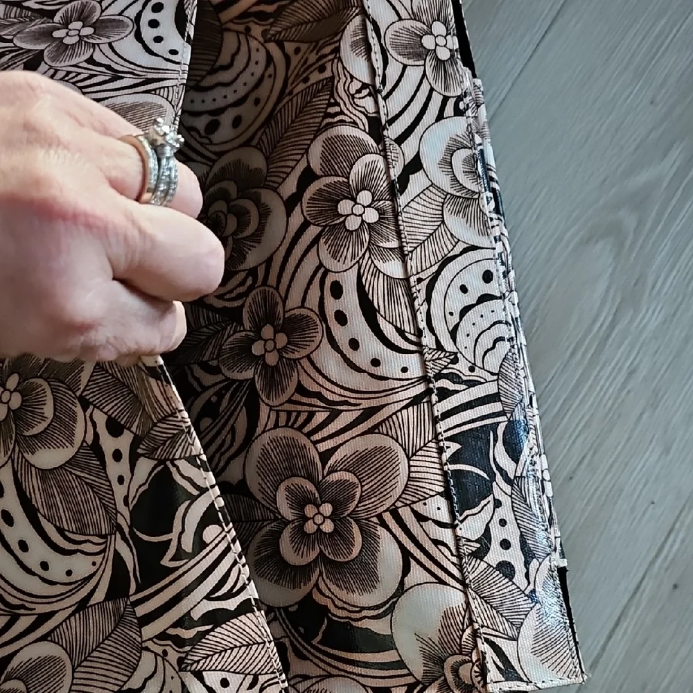 Miche Brown Floral Pattern Baby Bag